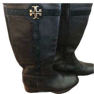 Tory Burch leather boots